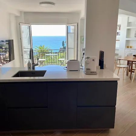 Luxury Sea View 2 Bedroom Apartment By Maison Jaken Nerja Exterior photo